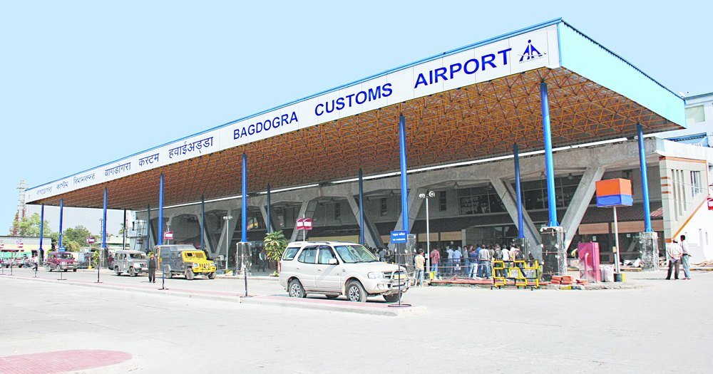 north sikkim tour package-bagdogra airport at siliguri